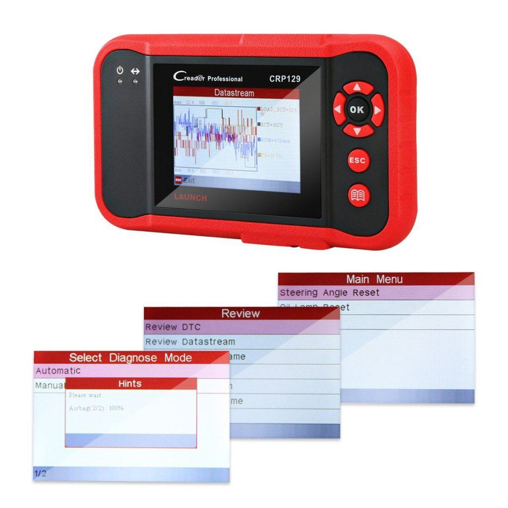 Best OBD 2 Scanner - Launch CRP129 OBD2 ENG AT ABS SRS EPB SAS OIL Service Light Resets Code Reader for Mechanic and Experienced Ent Best OBD 2 Scanner - Launch CRP129 OBD2 ENG AT ABS SRS EPB SAS OIL Service Light Resets Code Reader for Mechanic and Experienced Ent
