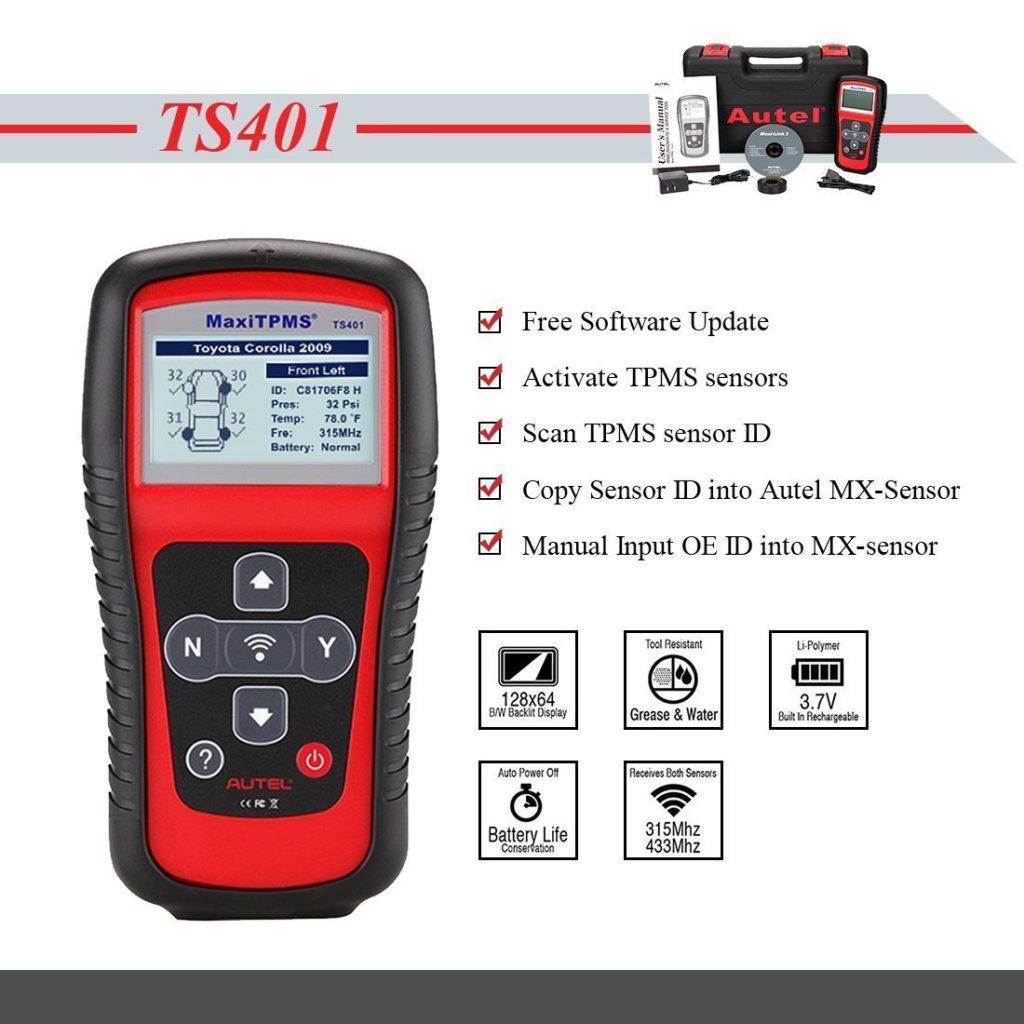 Best OBD 2 Scanners - Autel TS401 MaxiTPMS Activation Tool with MX-sensor Programming Service Best OBD 2 Scanners - Autel TS401 MaxiTPMS Activation Tool with MX-sensor Programming Service