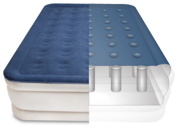 soundasleep dream series air mattress with comfortcoil