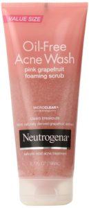 3. Neutrogena Oil-Free Acne Wash Scrub