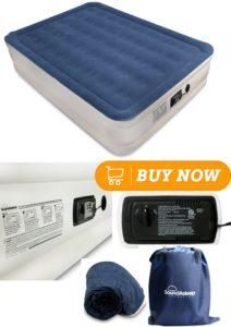 SoundAsleep Dream Series Air Mattress with ComfortCoil Technology & Internal High Capacity Pump