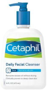 Facewash For Oily Skin Cetaphil Daily Facial Cleanser, For Normal to Oily Skin, 16 Ounce (Pack of 2)