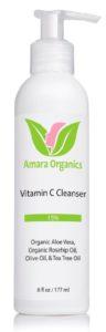 Facewash For Your Oily Skin Amara Organics Facial Cleanser with 15% Vitamin C, 6 fl. oz.