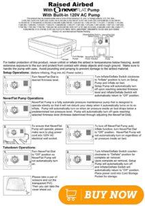 Serta Raised Air Mattress with Never Flat Pump