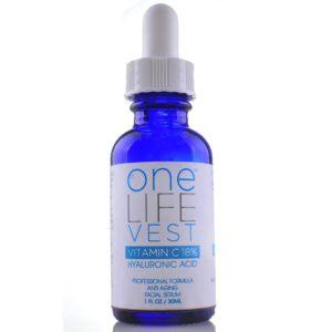 Vitamin C serum for face with Hyaluronic Acid ONE LIFE VEST SERUM