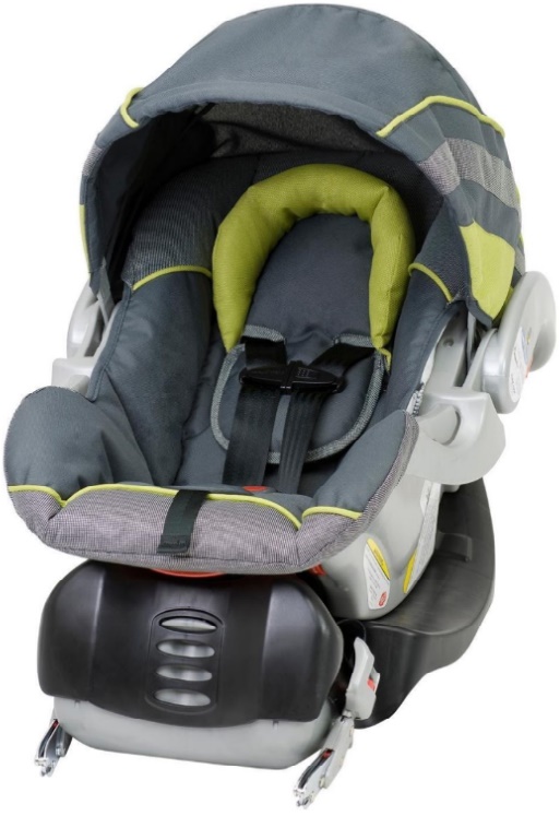 Baby Trend Flex-Loc Infant Car Seat, Carbon