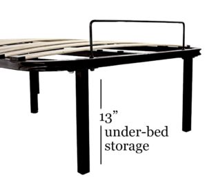 BedBoss Adjustable Bed Reviews - Under bed storage space