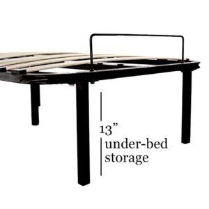 BedBoss Adjustable Bed Reviews - Under bed storage space