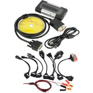 Best Car Diagnostic Tool Universal Car OBD2 Professional Diagnostic Tool Processor Scanner +8 Cables