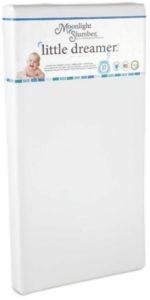 Best Crib Mattress Moonlight Slumber Little Dreamer Dual Firmness Crib Mattress (FFP)