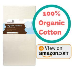 Best Organic Crib Mattress Naturepedic No Compromise 100% Organic Cotton