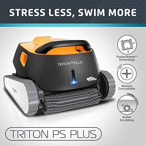 Best Robotic Pool Cleaners Reviews - Dolphin Triton PS Plus Review