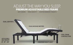 Blissful Nights Adjustable Bed Reviews - Premium