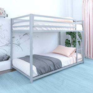 Bunk Beds Under $100 $150 $200 & $300 - DHP Miles Metal Bunk Bed - Twin over twin