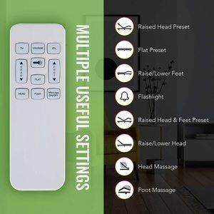 CO-Z Adjustable Bed Review - Remote Control