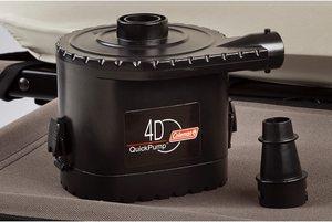 Coleman Airbed Cot Reviews - 4D Battery Pump