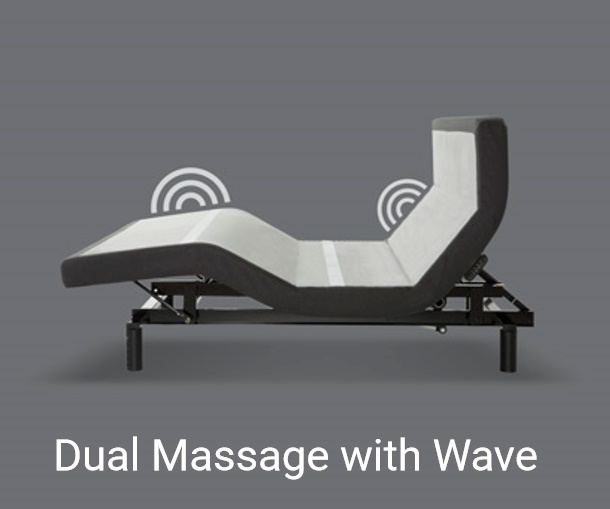 Dual Massage Leggett & Platt Prodigy 2.0 Split Adjustable Bed