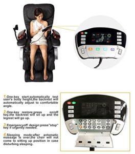 Electric Full Body Shiatsu Massage Chair Features
