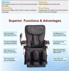 Electric Full Body Shiatsu Massage Chair Review