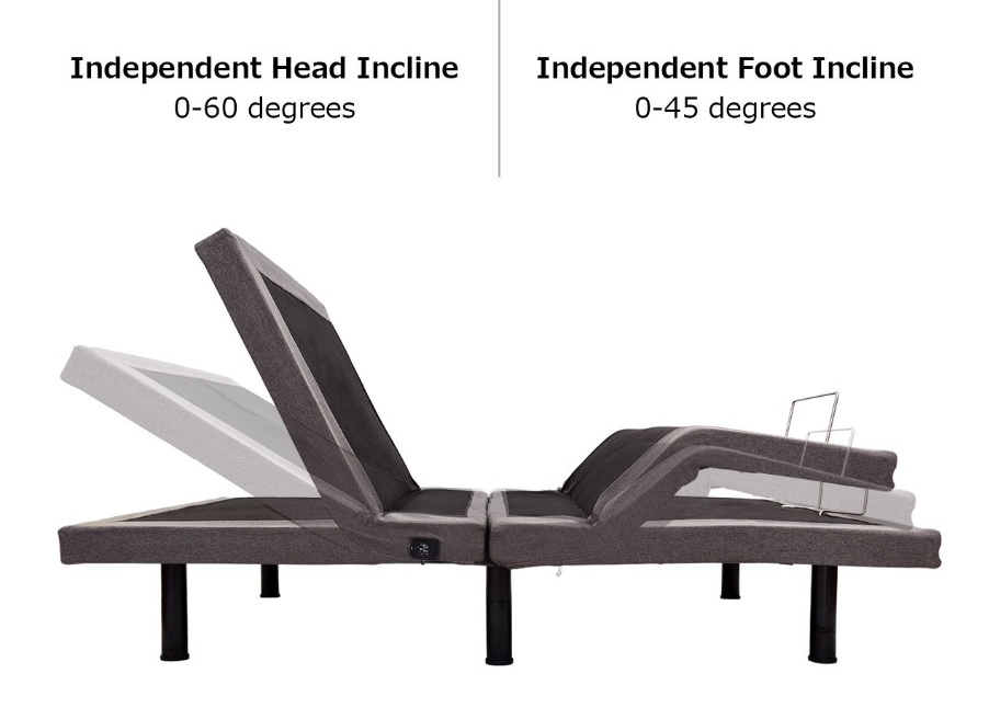 Giantex Adjustable Bed Reviews - Head and Feet Articulation