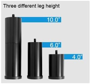 Giantex Basic Adjustable Bed Review - Height Adjustments