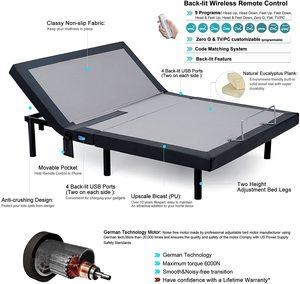 Hofish Bed Base - Best Adjustable Beds for Back Pain
