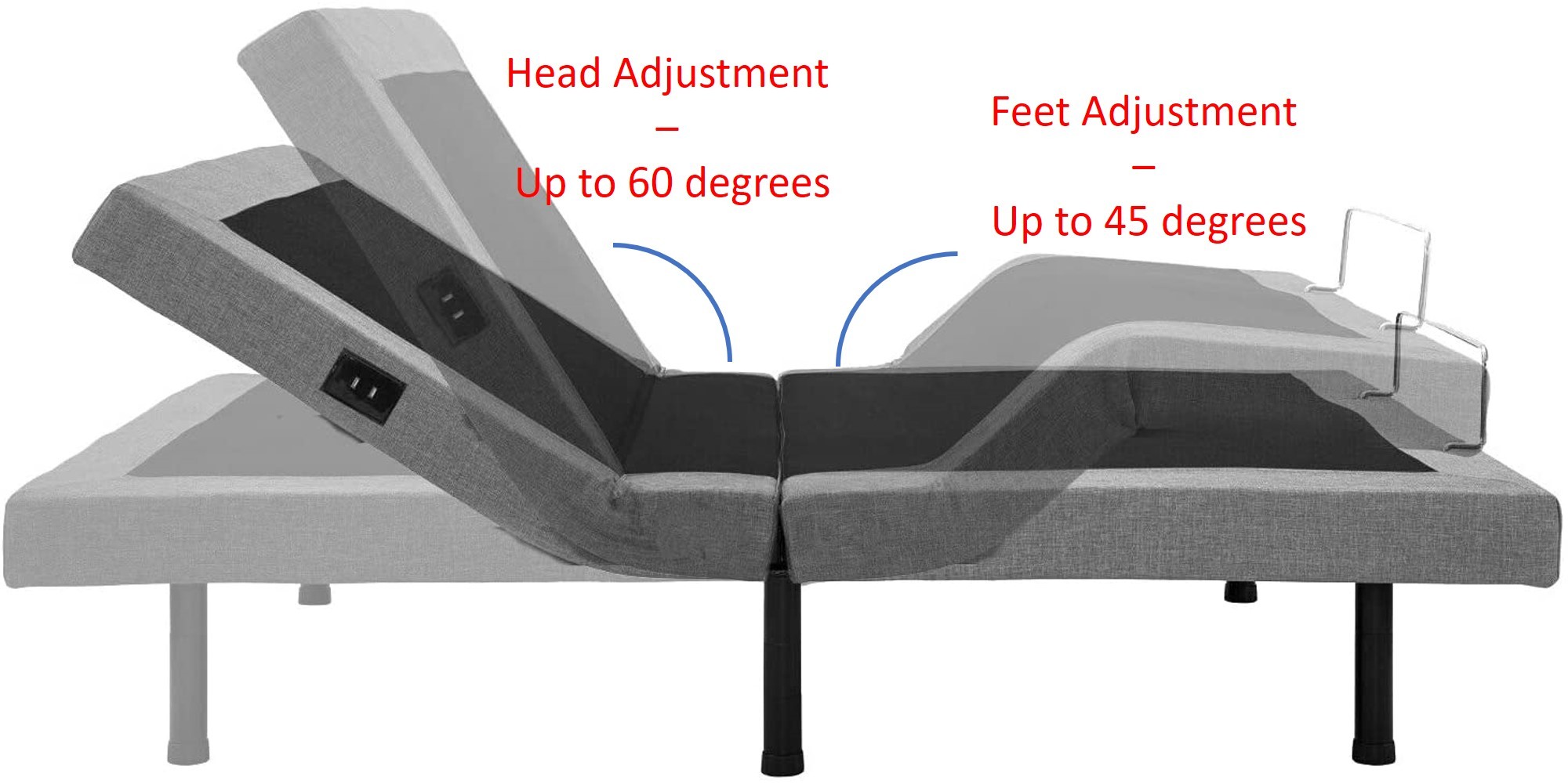 IRVINE Adjustable Bed Reviews - Adjustments