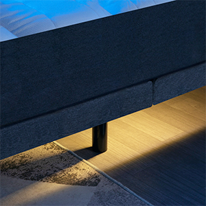 Inofia Adjustable Bed Review - Under-bed lighting