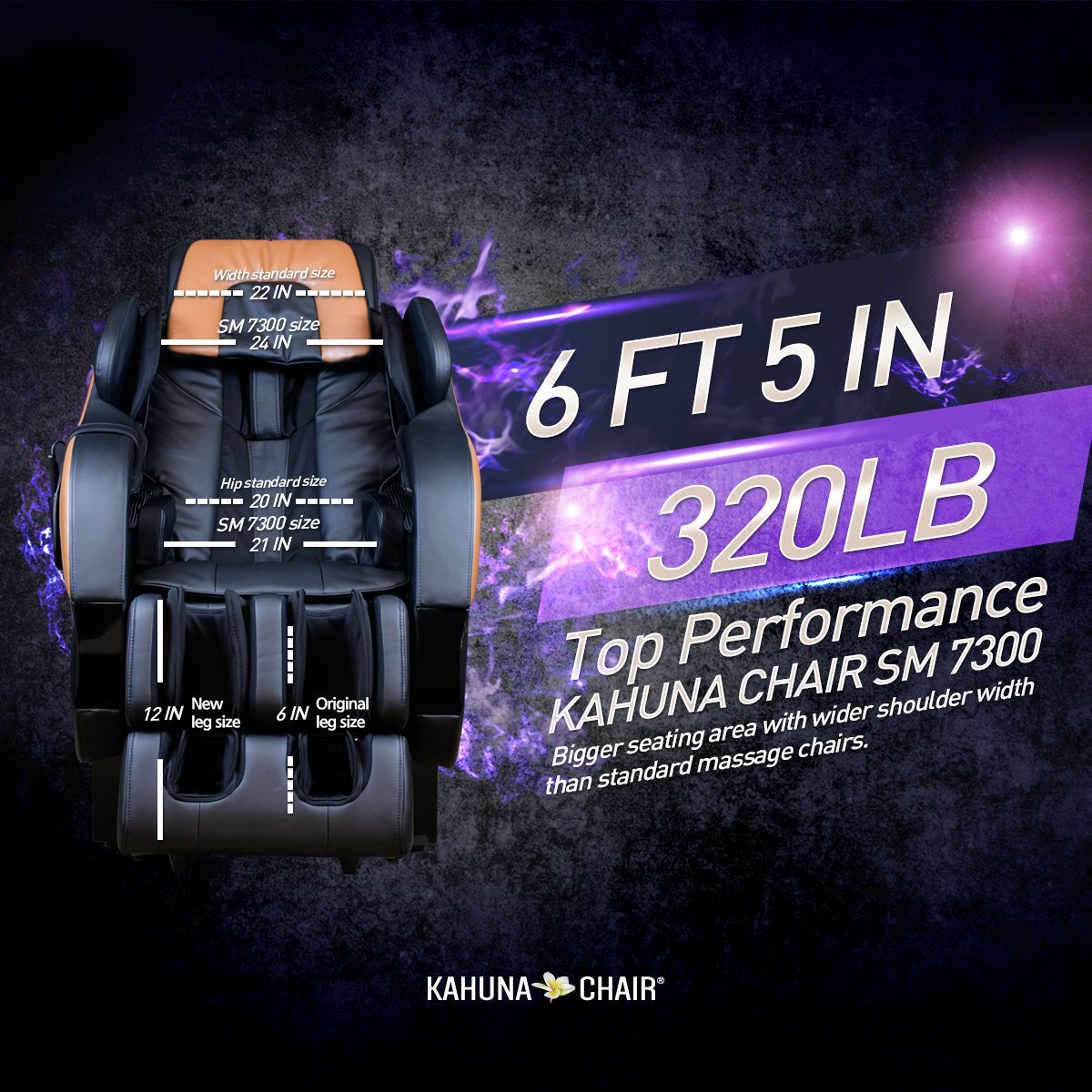 Kahuna SM7300 Height Adjustability - Kahuna Massage Chair Reviews