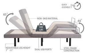 Kamots Beauty Adjustable Bed Reviews - Adjustments