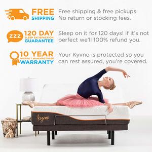 Kyvno Adjustable Bed Reviews - Warranty & Trial Period