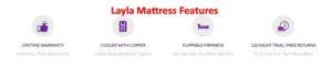 Layla Mattress Features - Layla Vs Nectar