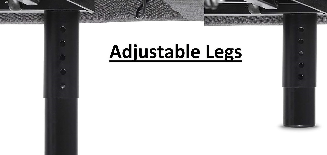Mattress America Adjustable Bed Reviews - Adjustable legs