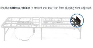 Mattress Retainer Bars Pragma Bed Pragmatic Adjustable Bed Frame