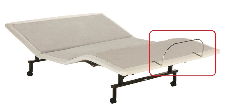 Mattress Retention System ShipShape Adjustable Bed Base with Ultra-Quiet Motor and Wired Remote