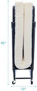 Milliard Milliard Premium Folding Bed - Portability & Storage
