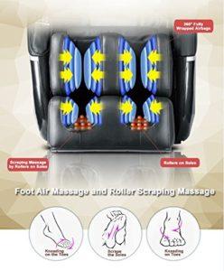 Mr Direct Electric Full Body Shiatsu Massage Chair Review Calf & Feet Massage