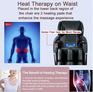 Mr Direct Electric Full Body Shiatsu Massage Chair Review Heat Therapy