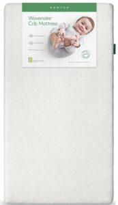 Newton Crib Mattress & Toddler Mattress 100% Breathable Washable Recyclable made with Wovenaire