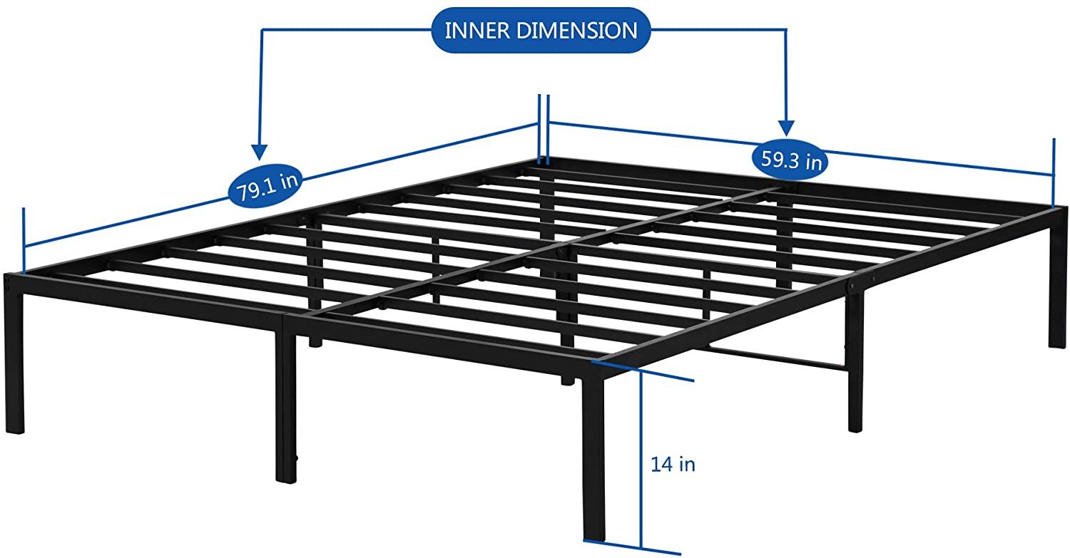 Olee Sleep Bed Frame Reviews - T-2000 14 inch - Design & Construction