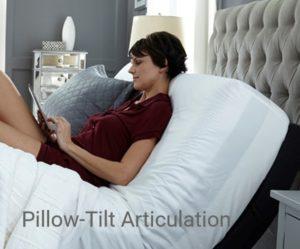Pillow Tilt Articulation Leggett & Platt Prodigy 2.0 Split Adjustable Bed