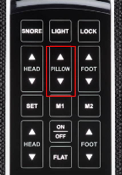 Pillow Tilt Options - Prodigy 2.0 Remote Control