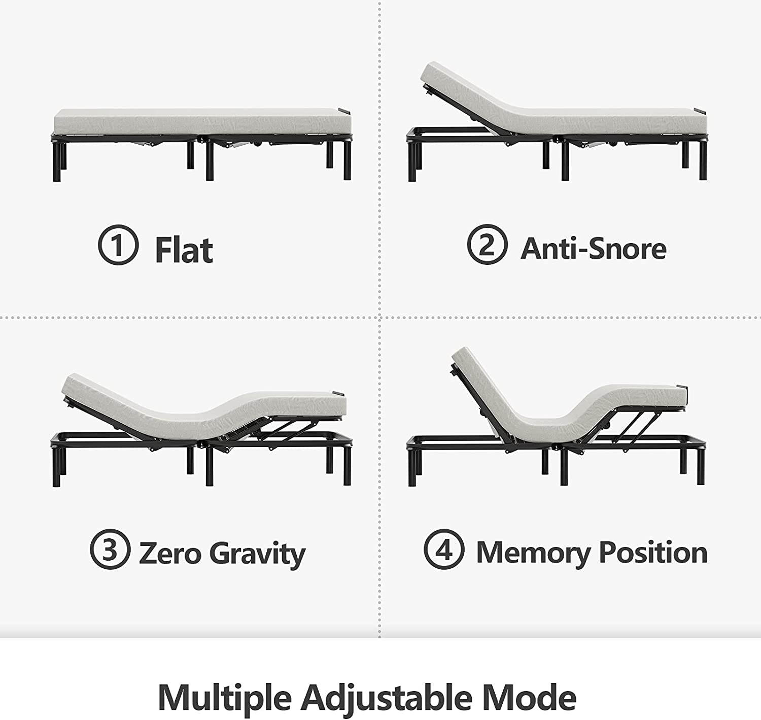 Preset Positions - Adjustable Bed Benefits