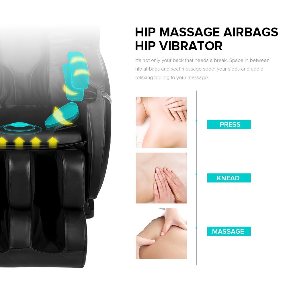 Real Relax Massage Chair Review Hip Massage