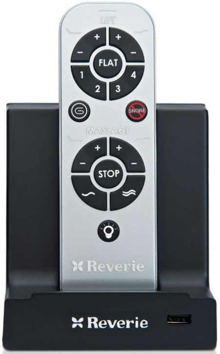 Reverie 8Q Adjustable Bed Review Remote Control