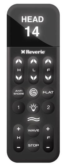 Reverie 9T Adjustable Bed Remote Control