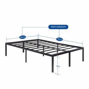 SLEEPLACE Bed Frame Review - Under the Bed Storage