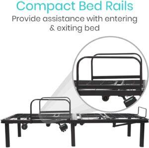 Vive Adjustable Bed Review - Side Rails
