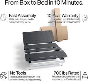 Yaasa Luxe Adjustable Bed Reviews - Important features