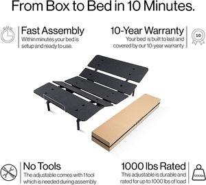 Yaasa ONE Adjustable Bed Reviews - Important features